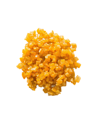 Апельсиновая корочка засахаренные кубики 0,6 см*0,6 см 100 гр