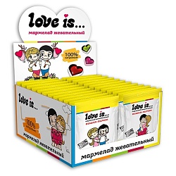 Мармелад "Love is" Вишня-лимон 25г