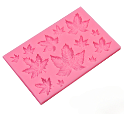 Силиконовый молд «Листики кленовые»