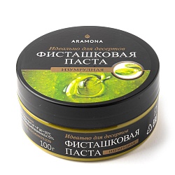 Фисташковая паста изумрудная 100% ARAMONA 100 г
