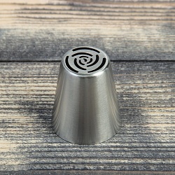 Насадка для кондитерского мешка d=3,7 см "Роза 10 лепестков"